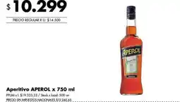 Disco Aperol aperitivo oferta