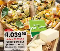 Coto Queso por salut primera marca oferta