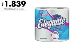 Disco Elegante papel higiénico oferta