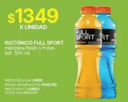 Supermercados Vea Full sport isotónico oferta