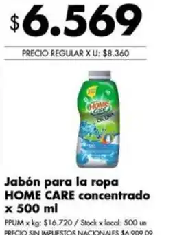 Disco Home care jabón para la ropa concentrado oferta