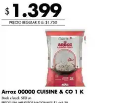 Disco Cuisine & Co arroz 00000 largo fino oferta