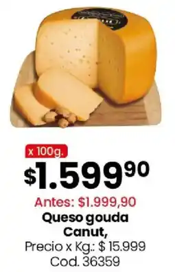 Coto Canut queso gouda oferta
