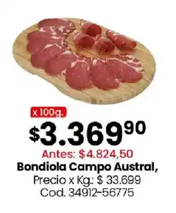 Coto Campo austral bondiola oferta