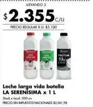 Disco Leche larga vida botella oferta