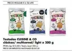 Disco Tostadas oferta
