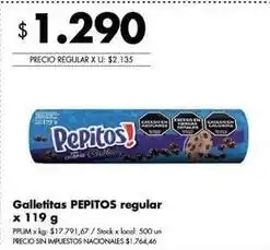 Disco Pepitos - galletitas oferta