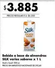 Disco Bebida a base de almendras oferta