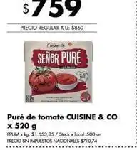 Disco Puré de tomate oferta