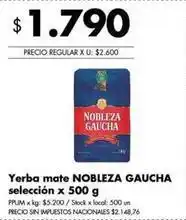 Disco Nobleza gaucha - yerba mate nobleza gaucha oferta