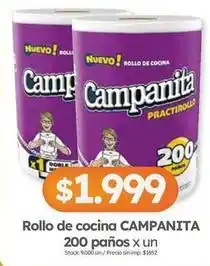 Cordiez Campanita - rollo de cocina oferta
