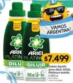 Cordiez Ariel - líquido concentrado para diluir oferta