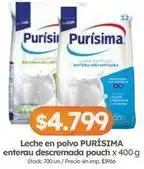 Cordiez Purísima - leche en polvo descremada pouch oferta