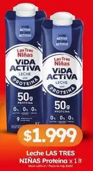 Cordiez Las tres niñas - leche proteína oferta