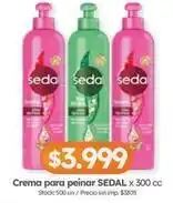 Cordiez Sedal - crema para peinar oferta