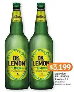 Cordiez Dr. lemon - aperitivo dr. lemon oferta