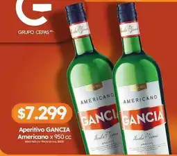 Cordiez Gancia - aperitivo americano oferta