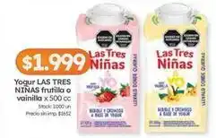 Cordiez Las tres niñas - yogur frutilla o vainilla oferta