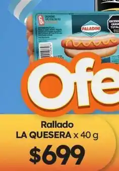 Cordiez Paladini - rallado oferta