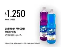 Supermercados Tadicor Procenex - limpiador para pisos oferta