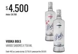 Supermercados Tadicor Bols - vodka oferta