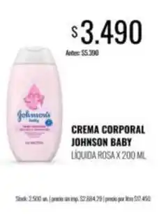 Supermercados Tadicor Crema corporal líquida rosa oferta