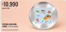 Supermercados Tadicor Ilko - pizzera non stick 34 cm aluminio oferta
