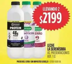 Supermercados Vea La serenísima - leche oferta