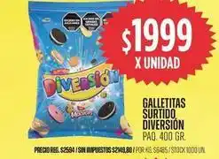 Supermercados Vea Diversion - galletitas surtido diversión oferta
