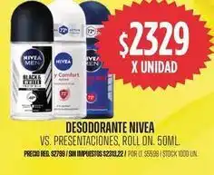 Supermercados Vea Nivea - desodorante roll on oferta