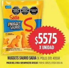 Supermercados Vea Sadia - #nugget saurio oferta