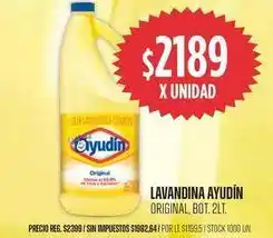 Supermercados Vea Lavandina oferta