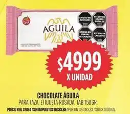 Supermercados Vea Aguila - chocolate oferta