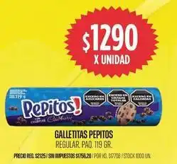 Supermercados Vea Cadbury - galletitas pepitos oferta