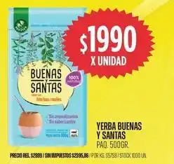 Supermercados Vea Yerba oferta