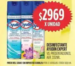 Supermercados Vea Ayudin - ayudin expert aerosol desinfectante oferta