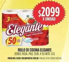Supermercados Vea Elegante - rollo de cocina oferta