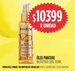 Supermercados Vea Pantene óleo nutritivo bot. oferta