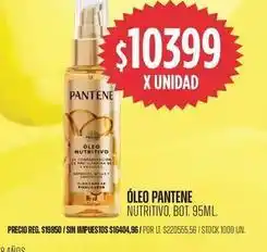 Supermercados Vea Pantene - óleo nutritivo oferta