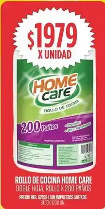 Supermercados Vea Rollo de cocina doble hoja oferta