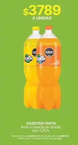 Supermercados Vea Fanta - gaseosa oferta