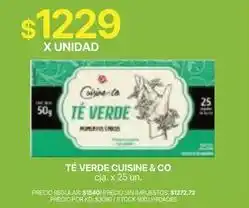 Supermercados Vea Te verde oferta