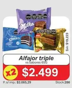 Ferniplast Oreo - alfajor triple oferta