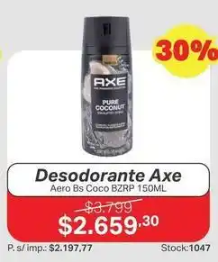 Ferniplast Axe - desodorante aero bs coco bzrp 150ml oferta