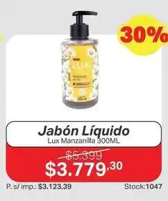 Ferniplast Lux - jabón líquido manzanilla oferta