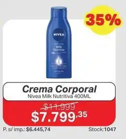 Ferniplast Nivea - crema corporal oferta