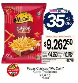 La Anonima Xl - papas clásicas corte tradicional oferta