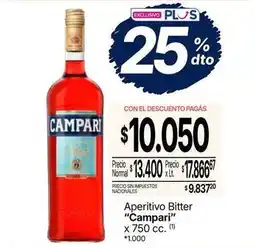 La Anonima Campari - aperitivo bitter oferta