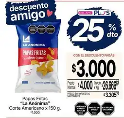 La Anonima La anónima - papas fritas corte americano oferta