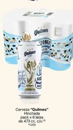 La Anonima Quilmes - cerveza hinchada oferta